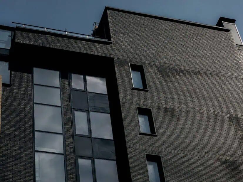 Painted commercial masonry and brick surfaces
