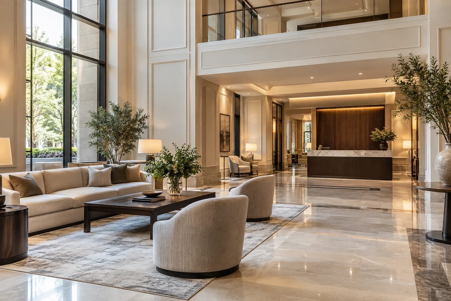 Hotel Interior Painting commercial interior