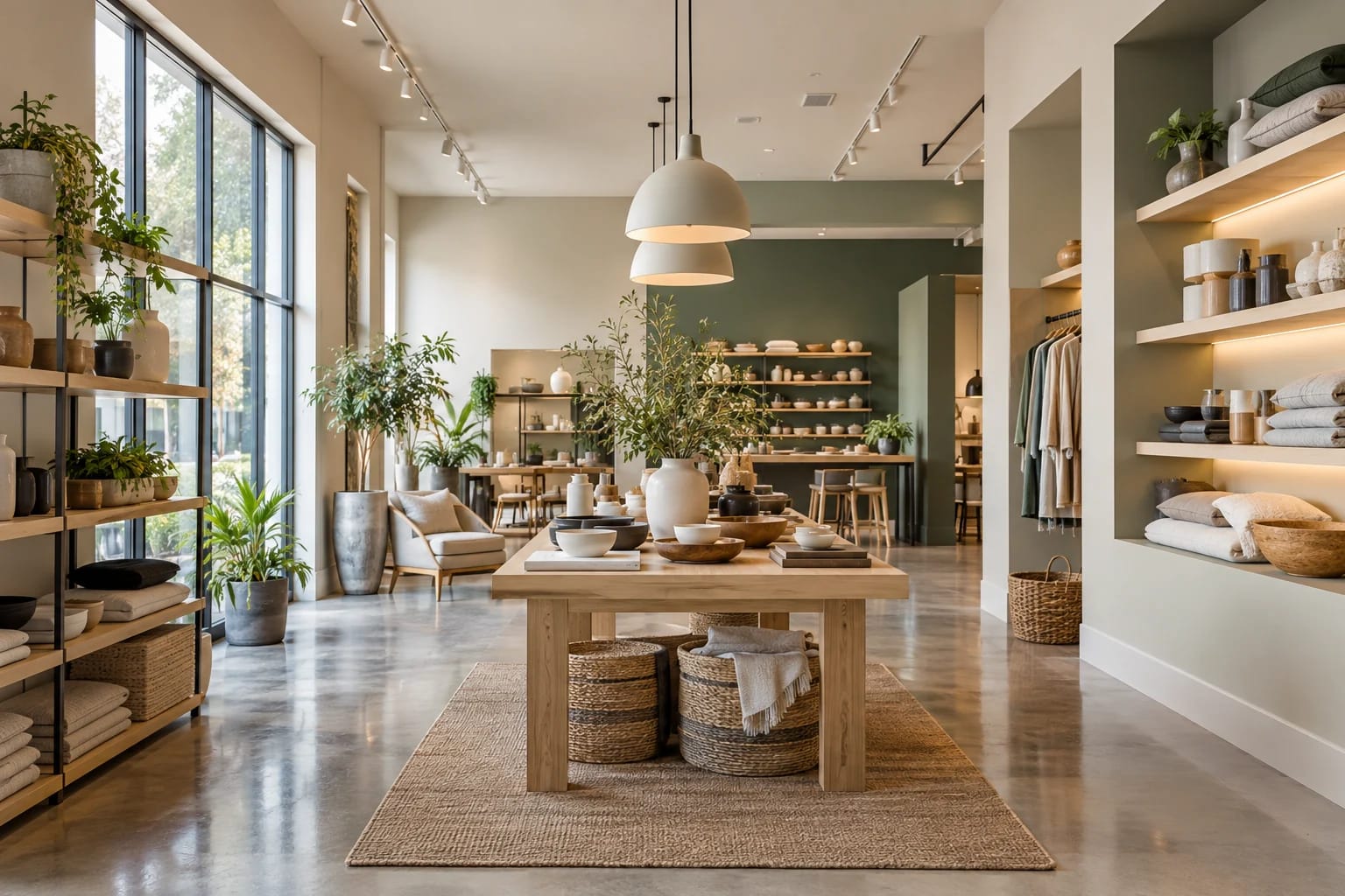 Retail Interior Painting commercial interior