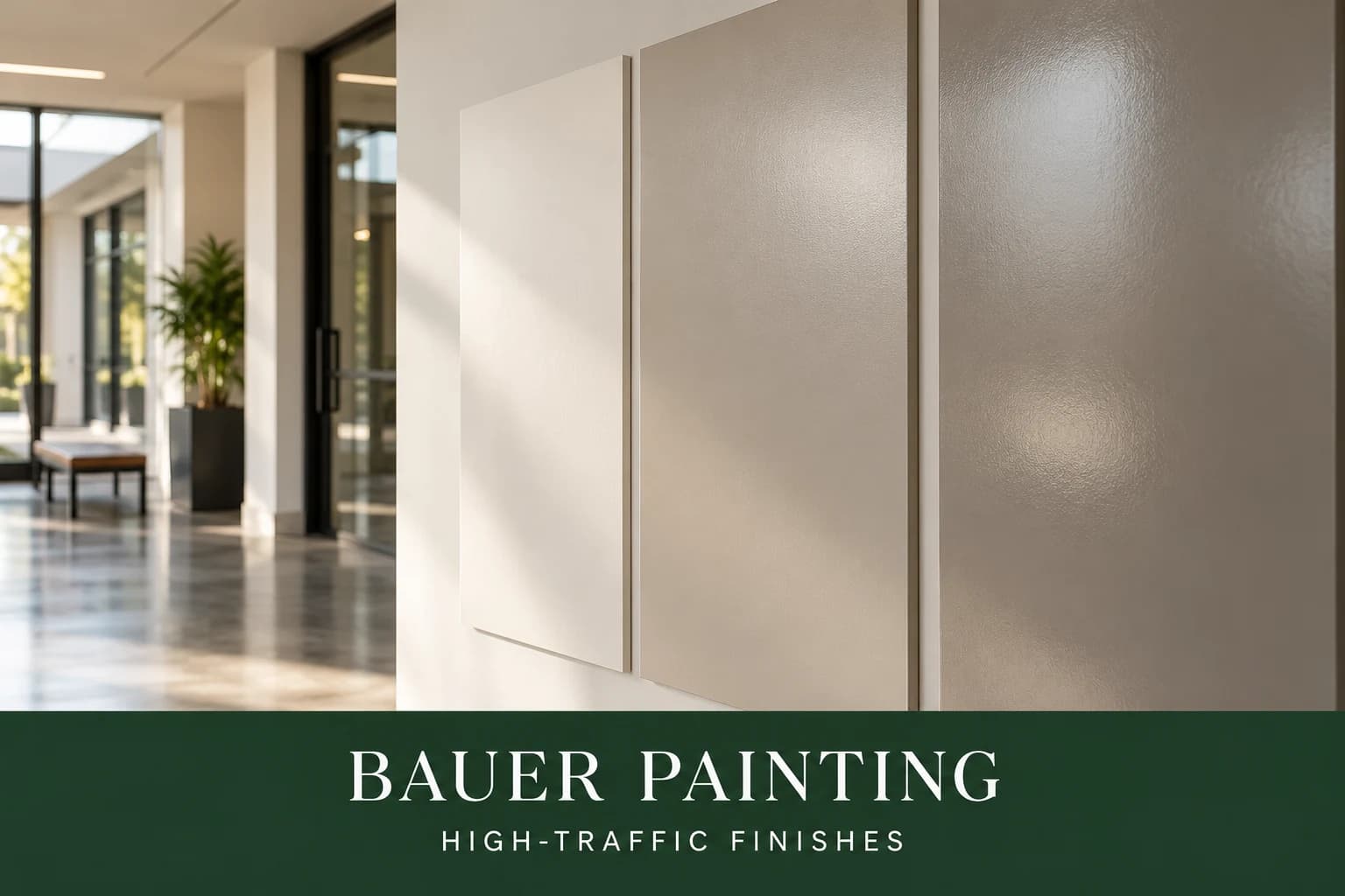 Commercial Paint Finishes for High-Traffic Areas